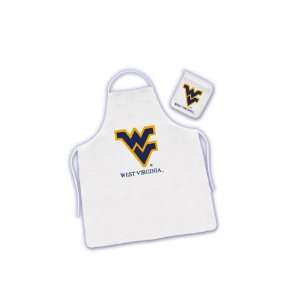West Virginia Mountaineers ( University Of ) NCAA Barbecue/BBQ Apron