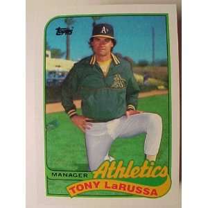  1989 Topps #224 Tony Larussa