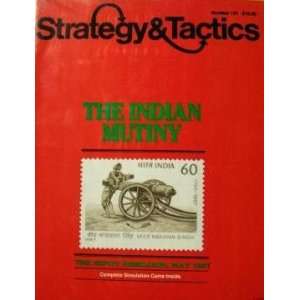   Strategy & Tactics Magazine #121, with Indian Mutiny, 1857, Board Game