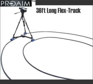 Proaim 36ft long flex track for 3 leg 4leg dolly system  