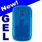 New For LG800G cell phone Aqua Blue Gel case cover skin rubberized 