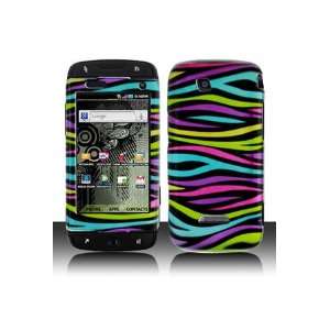 Samsung T839 T Mobile Sidekick 4G Graphic Case   Rainbow Zebra (Free 
