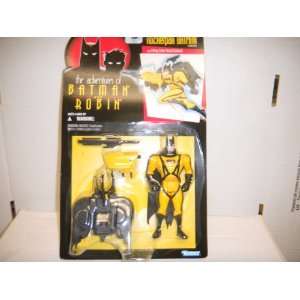   and Robin Rocketpak Batman Action Figure with Firing Turbo Cannon
