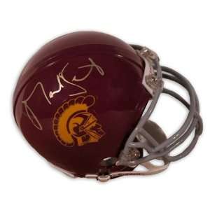  GAI Authentic Matt Leinart Autograph USC Mini Helmet w 