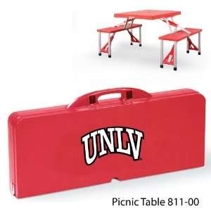 UNLV Digital Print Picnic Table Portable table with 4 bench seats 