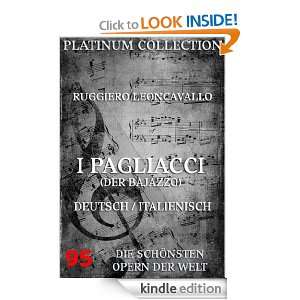 Ruggiero Leoncavallo   I Pagliacci / Der Bajazzo Libretto 