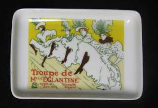   Florence Tip Tray Ladies of Folies Bergere Toulouse LauTrec  