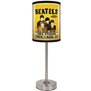 The Beatles Shea Stadium Concert Lamp   Brushed Nickel Classic Album 