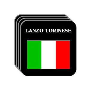  Italy   LANZO TORINESE Set of 4 Mini Mousepad Coasters 