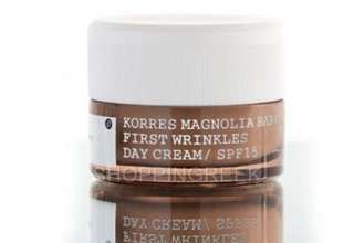 Korres Magnolia Bark Day Cream SPF15 for Fine Lines & First Wrinkles 