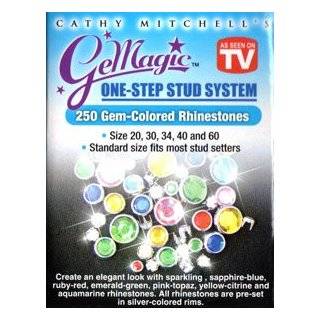 GeMagic/Bedazzler 250 Gem Colored Rhinestones