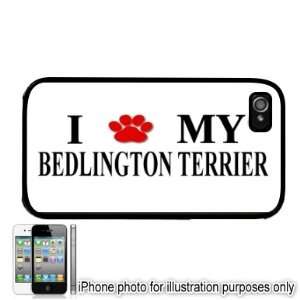  Bedlington Terrier Paw Love Dog Apple iPhone 4 4S Case 