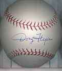 Doug Flynn Detroit Tigers Autographed OML Baseball COA 