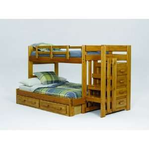   Twin/Full Bunk Bed w/ Drawer, Under bed Chest/Trundle