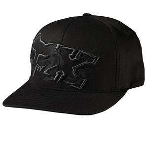    Fox Racing Sober Flexfit Hat [Black] S/M Black S/M Automotive