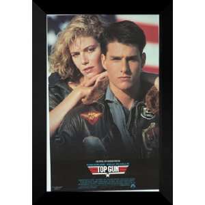 Top Gun 27x40 FRAMED Movie Poster   Style F   1986 