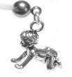 Crawling Baby Belly Ring