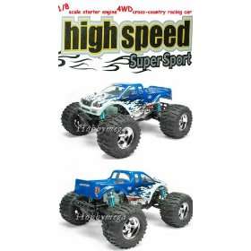  1/8 Scale Starter Engine 4WD Cross country Racing Truck 