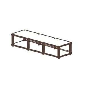  Series 2 Shelf Tv And Audio/Video Stand W/ Cherry Wood Base And Top 
