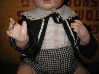   KESTNER GERMAN BISQUE CHARACTER BABY DOLL #12 COMPOSITION BODY  