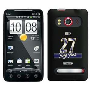  Ray Rice Signed Jersey on HTC Evo 4G Case  Players 