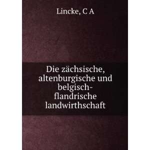   und belgisch flandrische landwirthschaft C A Lincke Books