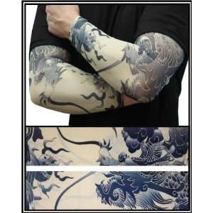  Dragon of China Temporary Tattoo Sleeves (Pair) #28 