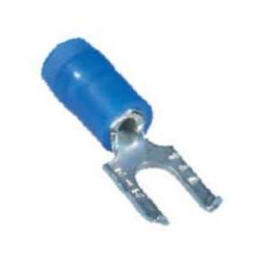   Nylon Fork Terminal Flanged Tongue For Wire Range 12 10 Stud Size