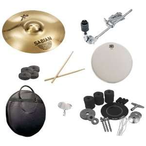  Sabian 12 Inch Xs20 Splash Pack with Cymbal Arm Attachment 
