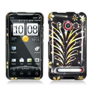   Hard Plastic Protector Snap On Cover Case For HTC Supersonic EVO 4G