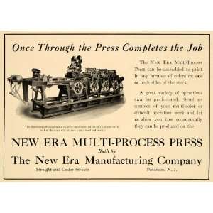  1922 Ad Print Paper Press Multi Process New Era Stock 
