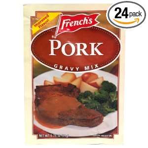 Frenchs Gravy Mix Pork, 0.7500 ounces (Pack of24)  