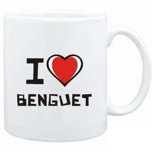  Mug White I love Benguet  Cities