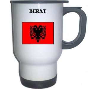  Albania   BERAT White Stainless Steel Mug Everything 