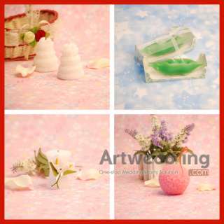 Rose Ball/Green Pea/Cake/calla lily Floating Wedding Candles Party 