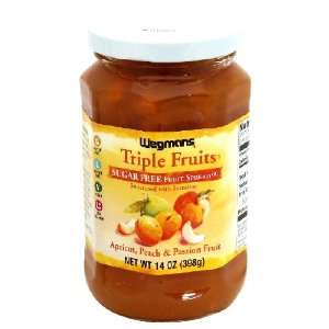 Wgmns Triple Fruits Fruit Spread, Sugar Free, Apricot, Peach & Passion 