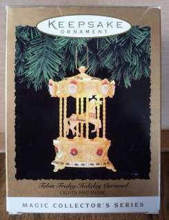 1994 Tobin Fraley Holiday Carousel #1 Hallmark Ornament   New in Box 