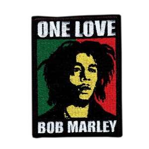  BOB MARLEY ONE LOVE PATCH Arts, Crafts & Sewing