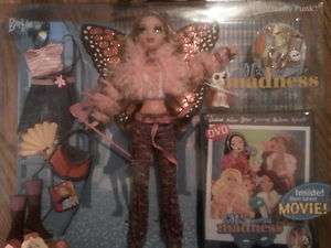 Rare Barbie My Scene Masquerade Butterfly Punk Barbie Doll  