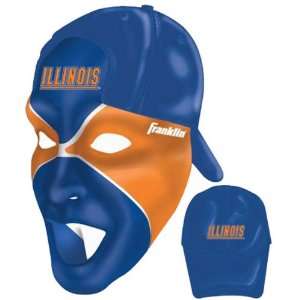 Illinois Fighting Illini Collegiate Fan Face and Rally Cap  