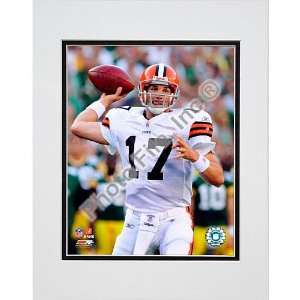   File Cleveland Browns Jake Delhomme Matted Photo