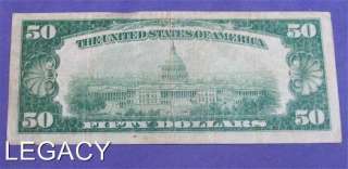 1929 $50.00 NATIONAL CURRENCY BANK OF NEW YORK (IY  