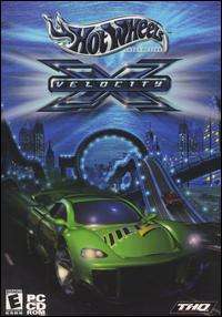 Hot Wheels Velocity X PC CD mission based car racer weapons extreme 