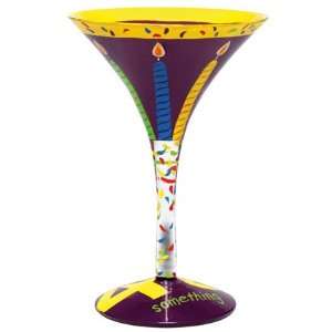  40 Something Birthday Martini Glass by Lolita Kitchen 