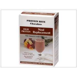  Chocolate Protein Rite Meal Replacement Shakes (7 Servings 