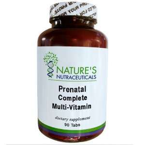 Natures Nutraceuticals Prenatal Complete Multi vitamin Tablets, 90 