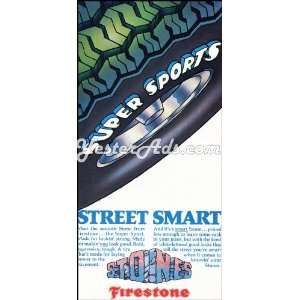    1980 Vintage Ad Firestone Tires Street Smart 