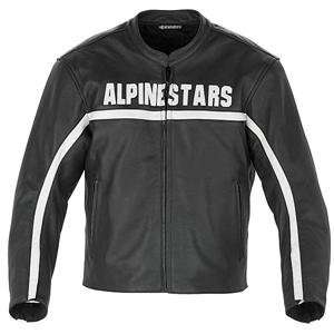  Alpinestars Barcelona Leather Jacket   54/Black 