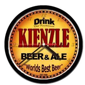  KIENZLE beer and ale cerveza wall clock 