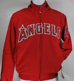   ANAHEIM ANGELS PREMIERE AUTHENTIC MLB BASEBALL RED AND WHITE  